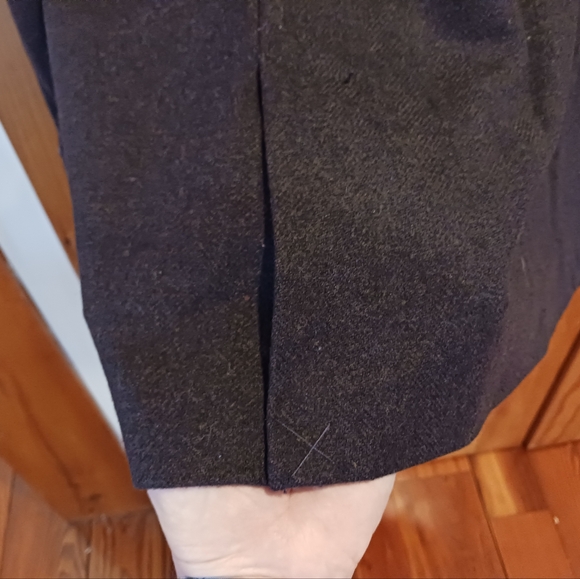 Eddie Bauer wool blazer herringbone beautifully made 18 Tall NWT! - Picture 5 of 9